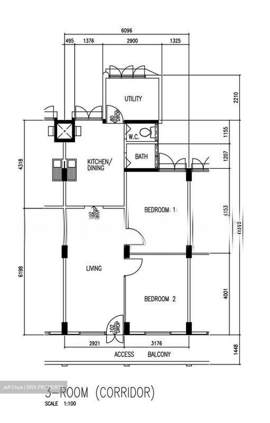 Blk 6 Ghim Moh Road (Queenstown), HDB 3 Rooms #577540591